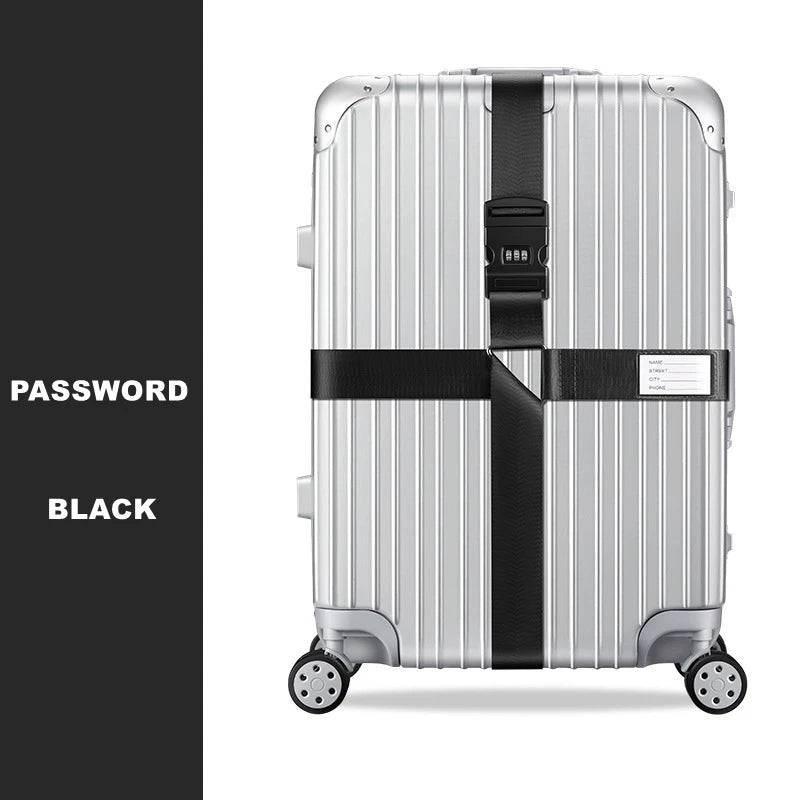 Anti-Theft Luggage Buckle Cross Strap