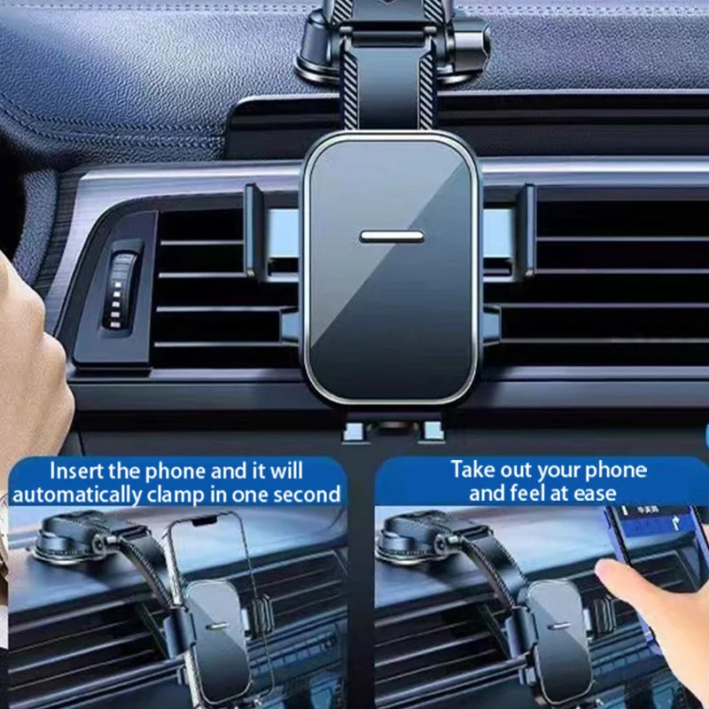 360 °   Rotating Air Vent Car Phone Mount – Universal Smartphone Holder