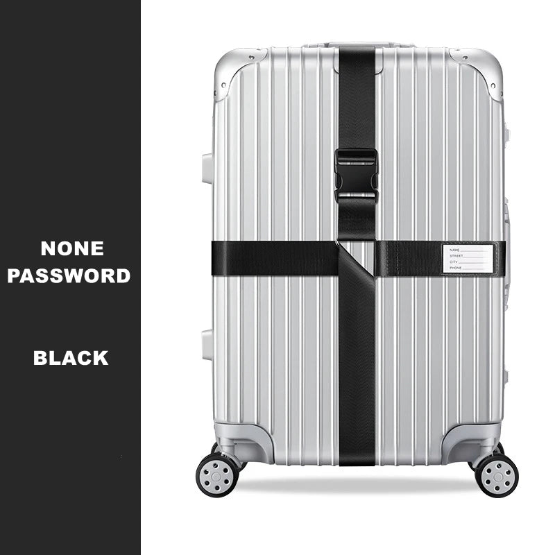 Anti-Theft Luggage Buckle Cross Strap